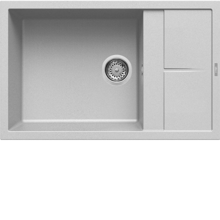 Кухонная мойка ELLECI Unico 310 Aluminium 79