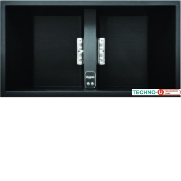 Кухонная мойка ELLECI Dogma 100 Slim 86 Black