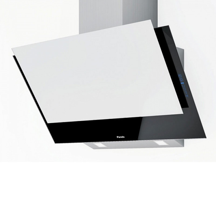 Вытяжка PANDO P-730/90 CRISTAL BLANCO V.1050 ECO SEC PLUS