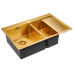 Кухонная мойка PAULMARK Union PM537851-BGL Кухонная мойка PAULMARK Union PM537851-BGL