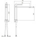 Смеситель M&Z Lauren 1 LRN10601 хром Смеситель M&Z Lauren 1 LRN10601 хром