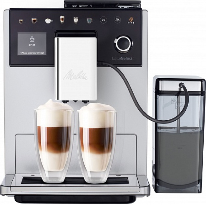Кофемашина MELITTA F 63/0-201 серебристый Кофемашина MELITTA F 63/0-201 серебристый
