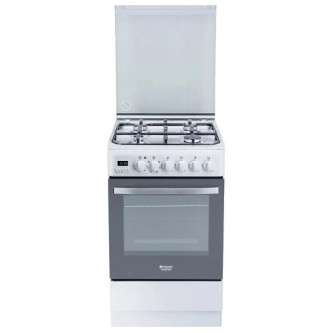 Газовая плита HOTPOINT-ARISTON h5g56f (w) ru