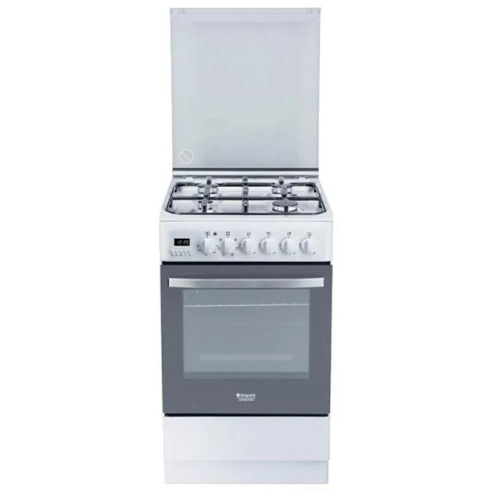 Газовая плита HOTPOINT-ARISTON h5g56f (w) ru
