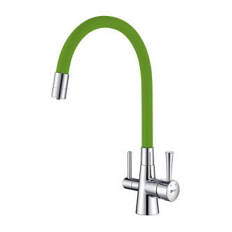 Смеситель LEMARK Comfort LM3075C green