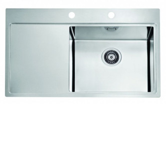 Кухонная мойка ALVEUS Pure 50 R KMB-90 1103653 (в комплекте с сифоном 1127252)