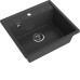 Кухонная мойка GRANFEST Quadro GF-Q561 графит