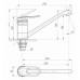 Смеситель FAUZT FZs-805-130 Смеситель FAUZT FZs-805-130