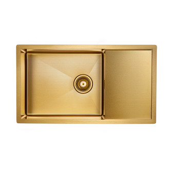 Кухонная мойка PAULMARK Platte PM807844-BG Кухонная мойка PAULMARK Platte PM807844-BG
