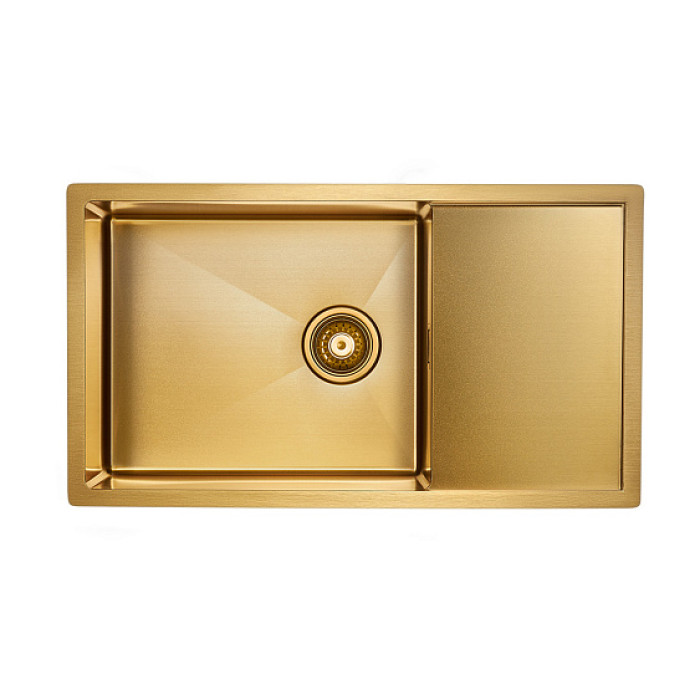 Кухонная мойка PAULMARK Platte PM807844-BG Кухонная мойка PAULMARK Platte PM807844-BG