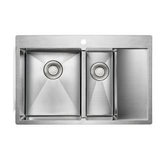 Кухонная мойка PAULMARK Union PM537851-BSL Кухонная мойка PAULMARK Union PM537851-BSL