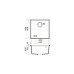 Кухонная мойка OMOIKIRI Bosen 44-U-CH (4997009) Кухонная мойка OMOIKIRI Bosen 44-U-CH (4997009)