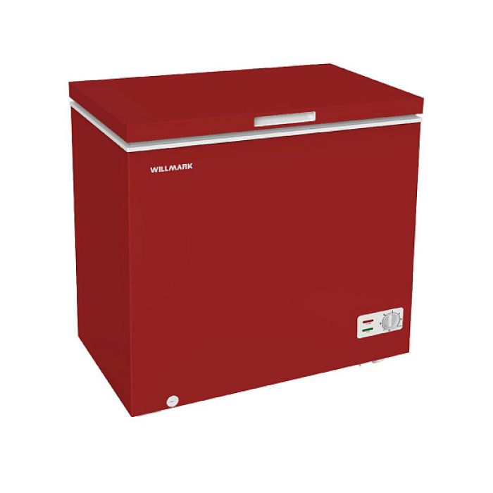 Морозильный ларь WILLMARK CF-310CS красный