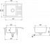 Кухонная мойка AQUASANITA Notus SQ102AW (beige 110)
