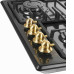 Варочная поверхность LEBENHOFF ОМ6031 Retro Black