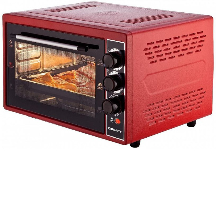 Мини-печь KRAFT KF-MO3804RKR Мини-печь KRAFT KF-MO3804RKR