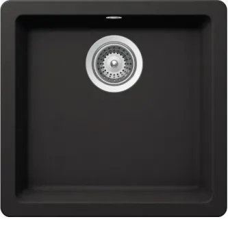 Мойка SCHOCK 700515 quadro 50 (n-100s) cristalite 450x430 неро