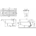 Ванна VILLEROY&BOCH Oberon UBQ170OBE2V-01 Ванна VILLEROY&BOCH Oberon UBQ170OBE2V-01