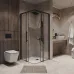Душевое ограждение NIAGARA NG-6828-34ВLACK