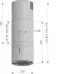 Вытяжка KONIGIN Fury White 31