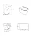 Унитаз GROSSMAN GR-5605SQ Унитаз GROSSMAN GR-5605SQ
