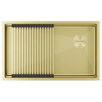Кухонная мойка PAULMARK NEXT-PRO PM707445-LG Кухонная мойка PAULMARK NEXT-PRO PM707445-LG