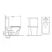 Унитаз GROSSMAN GR-4465SQ-K26