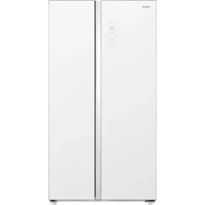 Холодильник WEISSGAUFF WSBS 550 Built-in NoFrost Inverter White Glass