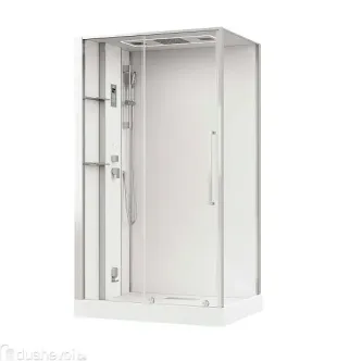 Душевая кабина ACQUAZZONE Viktoria 120SL CHROME без пара