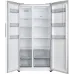 Холодильник WEISSGAUFF WSBS 550 Built-in NoFrost Inverter White Glass