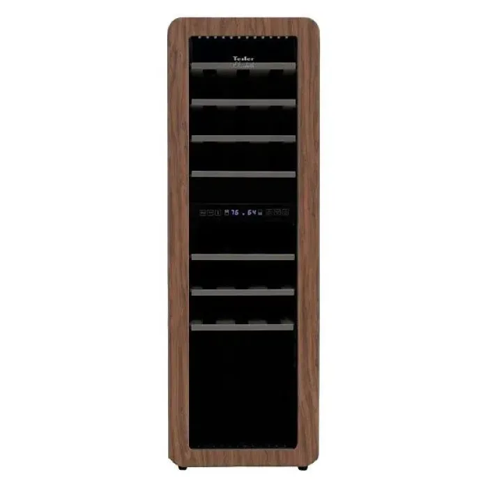 Винный шкаф TESLER CWC-308 CARAMEL WOOD Винный шкаф TESLER CWC-308 CARAMEL WOOD