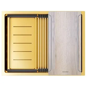 Кухонная мойка PAULMARK NEXT-MULTI SINK PM785845-BG