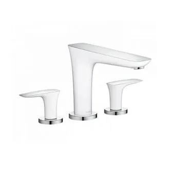 Смеситель HANSGROHE PuraVida 15448400 хром/белый
