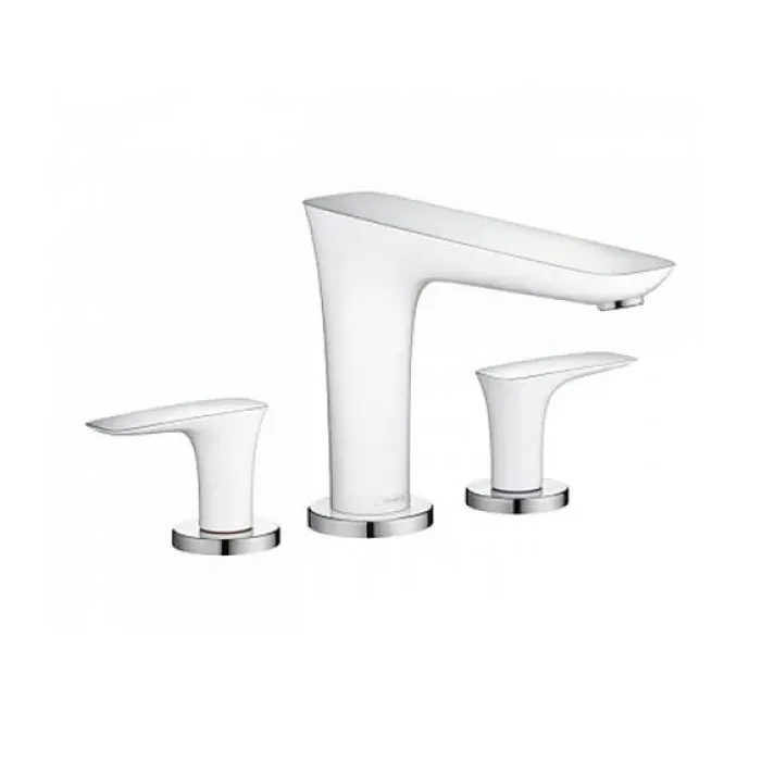 Смеситель HANSGROHE PuraVida 15448400 хром/белый
