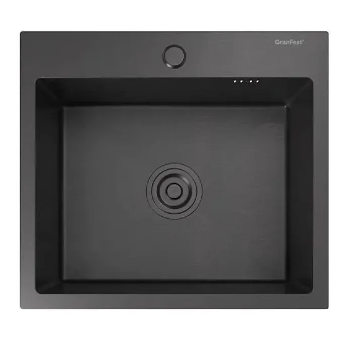 Кухонная мойка GRANFEST METAL 5045 PVD graphite