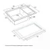 Кухонная мойка PAULMARK Flugen PM317850-AN