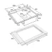 Кухонная мойка PAULMARK Kroner PM225951-BGR Кухонная мойка PAULMARK Kroner PM225951-BGR
