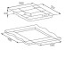 Варочная поверхность WEISSGAUFF HGG 641 BV Nano Matt Glass