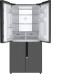 Холодильник WEISSGAUFF WCD 450 Bru Steel Glass NoFrost Inverter Холодильник WEISSGAUFF WCD 450 Bru Steel Glass NoFrost Inverter