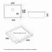 Кухонная мойка PAULMARK NEO CLASSIC PM966944-UGR