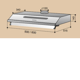 Вытяжка LEX smart st 2m 600 inox Вытяжка LEX smart st 2m 600 inox