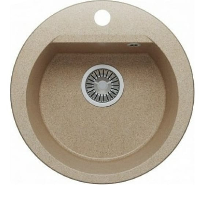 Кухонная мойка POLYGRAN Atol-460 №302 песочный Кухонная мойка POLYGRAN Atol-460 №302 песочный