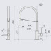Смеситель FALMEC TREVI PRO (MTRP.00#PGF)