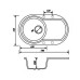 Кухонная мойка KAISER KMM-7850S Кухонная мойка KAISER KMM-7850S