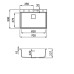 Кухонная мойка ELLECI Karisma 120 Undermount Ghisa 70