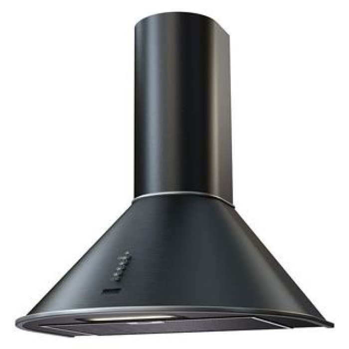 Вытяжка KRONASTEEL diana 600 black/inox push button Вытяжка KRONASTEEL diana 600 black/inox push button