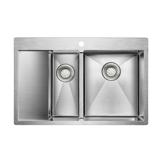 Кухонная мойка PAULMARK Union PM537851-BSR Кухонная мойка PAULMARK Union PM537851-BSR