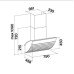 Вытяжка FALMEC Shark 75 White CSQN75.E0P2#ZZZF491F Вытяжка FALMEC Shark 75 White CSQN75.E0P2#ZZZF491F