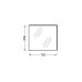 Зеркало JACOB DELAFON Odeon Up EB1082-NF 70х65 см Зеркало JACOB DELAFON Odeon Up EB1082-NF 70х65 см