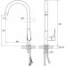Смеситель RAVAK Classic CL 016.00 хром X070085 Смеситель RAVAK Classic CL 016.00 хром X070085